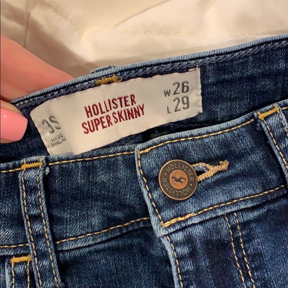 Hollister super skinny jeans - 3S, W26 L29